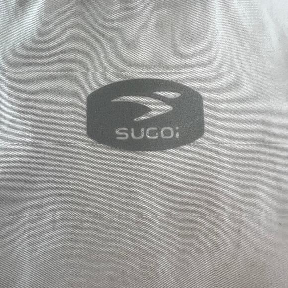 SUGOI White Black Versa Evo Jacket Mock Neck Raglan Sleeve Full-Zip XL X-Large - Picture 7 of 10